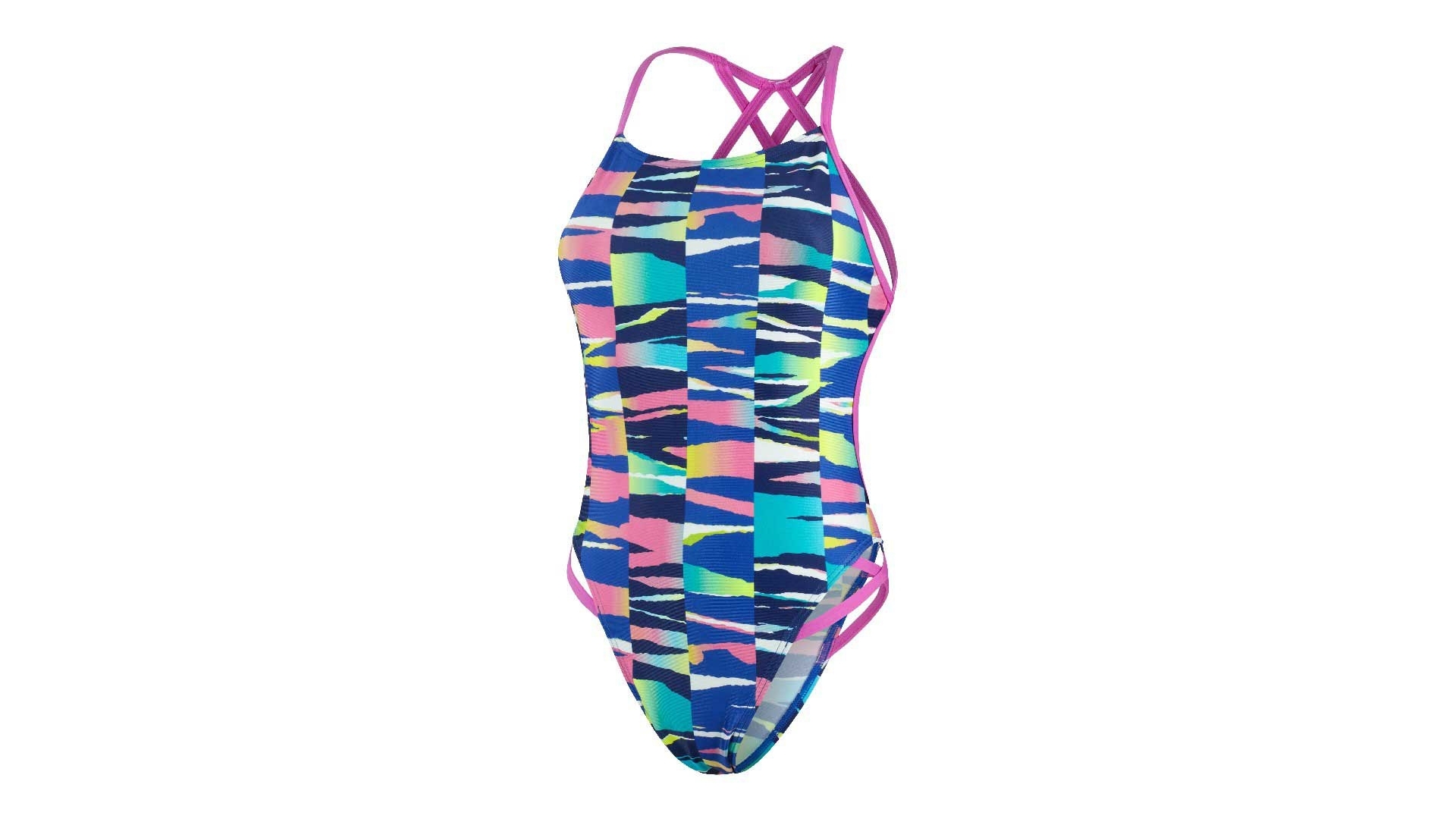 Speedo Rainbow Ripple Freestyler Swimsuit women