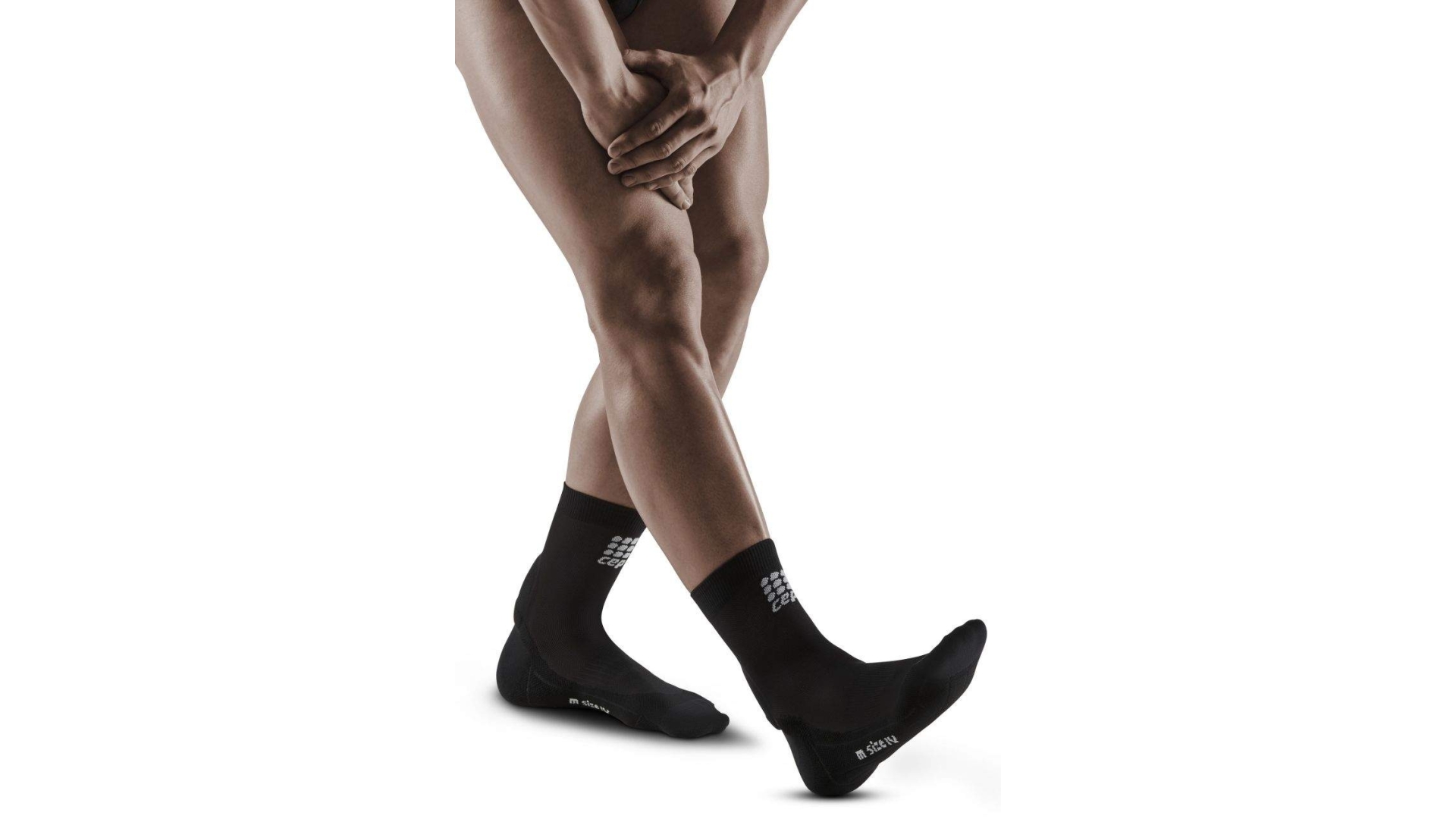 CEP Ortho Achilles Support Compression Short Socks