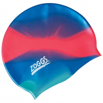 Zoggs Multi Colour Silicone Cap Junior