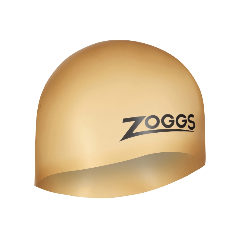 Zoggs silicone swimming caps for adults and children